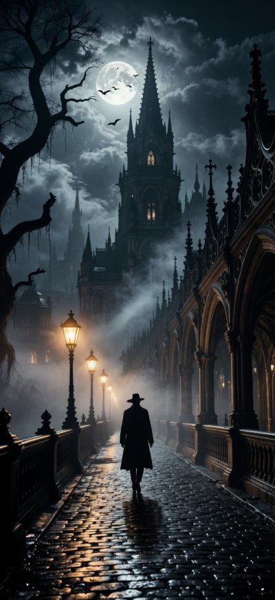 вечером